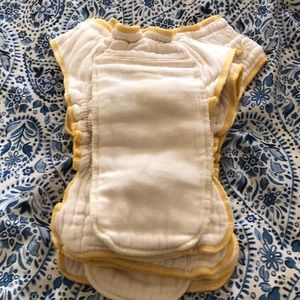 Set of four Used Organic Workhorse Diapers